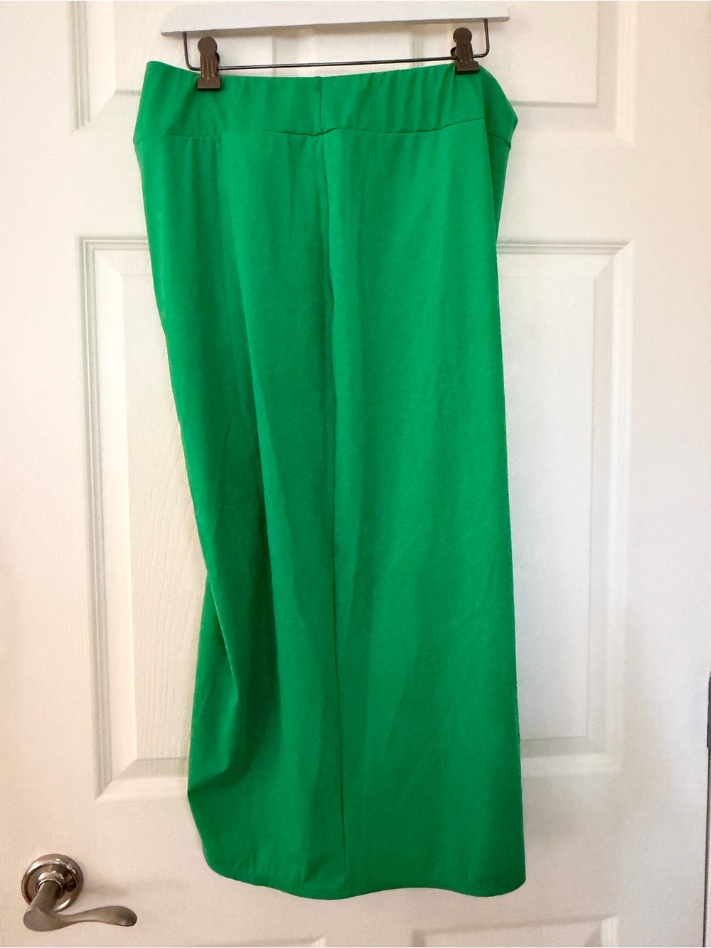 Alex Marie Emerald Green Twist-Front Swim Skirt - Picture 2 of 8